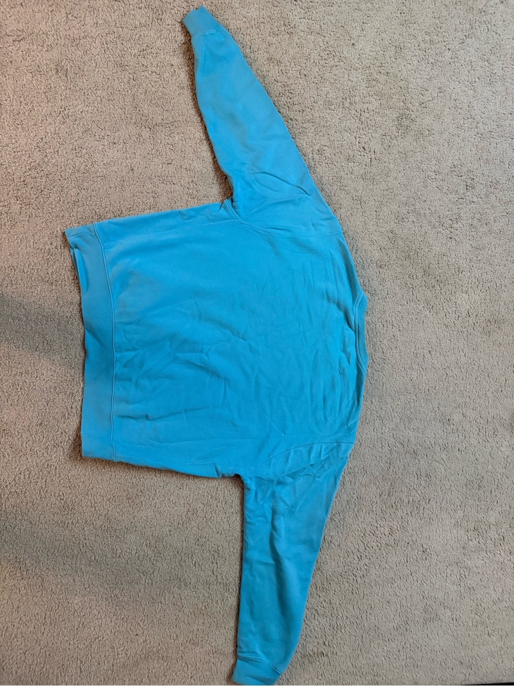Nike Men’s Crewneck Sweatshirt - Turquoise Blue - Picture 4 of 4